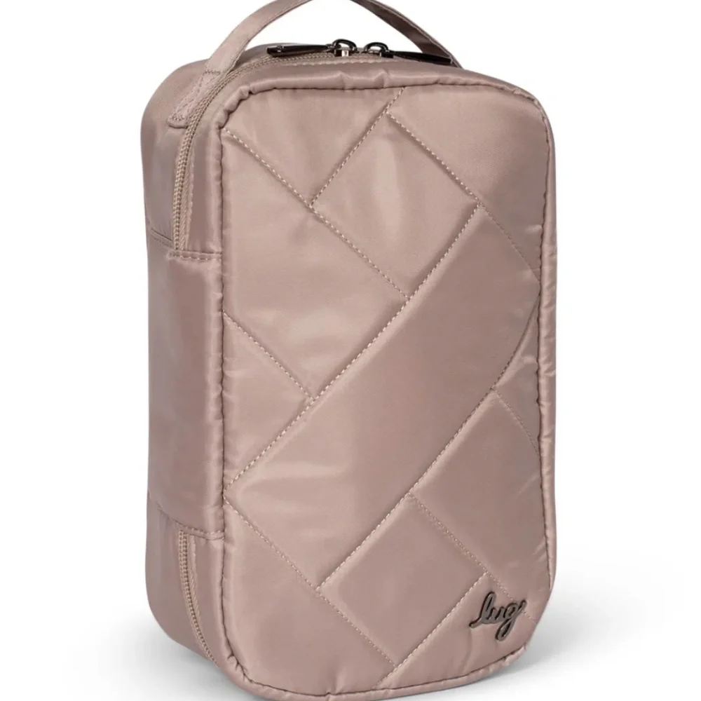 Lug Hover Cosmetic Pouch Sand Taupe NWT
